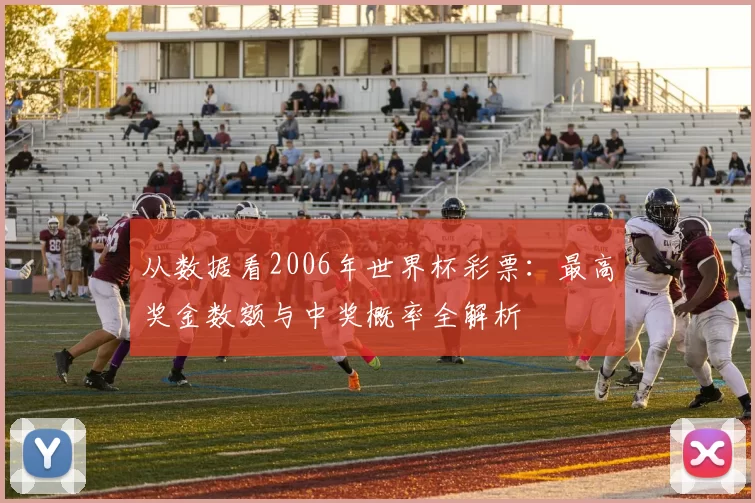 从数据看2006年世界杯彩票：最高奖金数额与中奖概率全解析